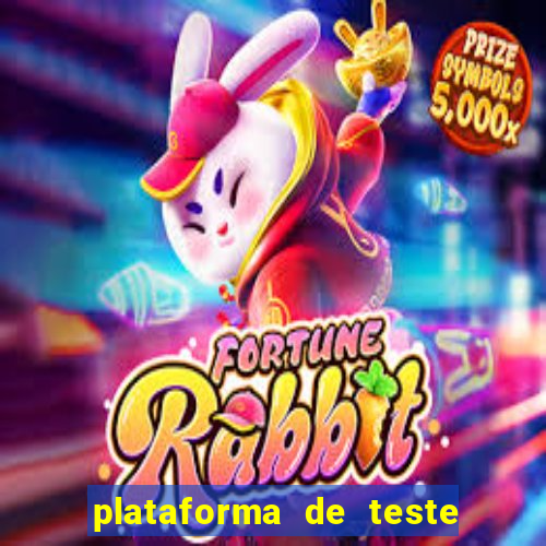 plataforma de teste pg rabbit